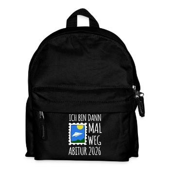 I'll be gone | Abi 26 | High School Graduation Gift - Kids' Backpack - black - Front