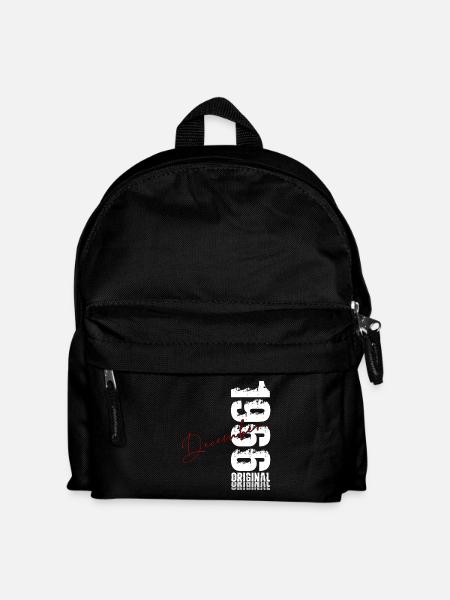 60th Birthday Original December Volume 1966 - Kids' Backpack - black