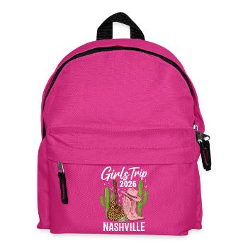 Voyage entre filles Nashville 2026 - Sac à dos Enfant - fuchsia - Devant