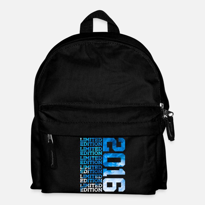 LIMITED EDITION 2016 10 JAHRE 10. GEBURTSTAG - Kinder Rucksack - Schwarz