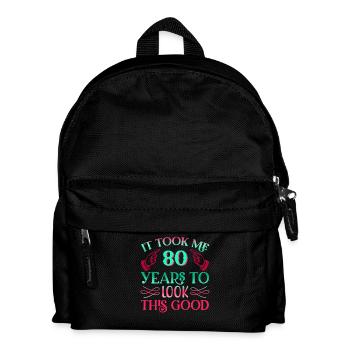 Il a fallu 80 ans pour être aussi beau - Sac à dos Enfant - noir - Devant