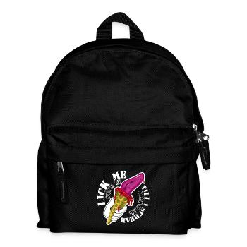 Kiss me - Kinder Rucksack - Schwarz - Vorne