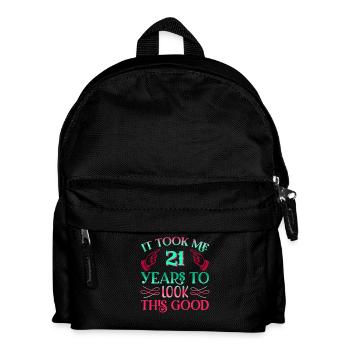 Il a fallu 21 ans pour être aussi beau - Sac à dos Enfant - noir - Devant