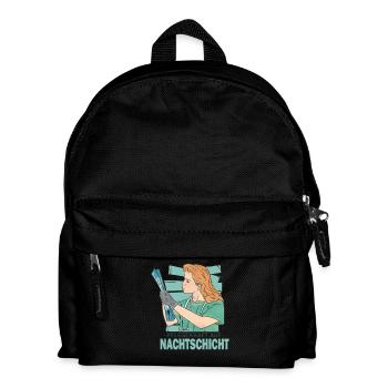 Pflegerin Geschenke Pflege Lustig Krankenpflegerin - Kinder Rucksack - Schwarz - Vorne