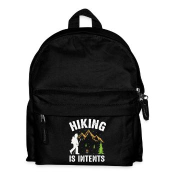 Wandern - Kinder Rucksack - Schwarz - Vorne