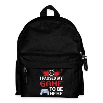 Joueur de jeu - Sac à dos Enfant - noir - Devant