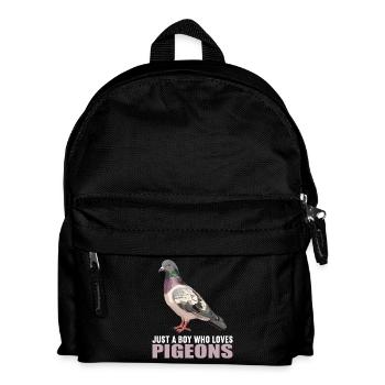 Pigeons Pigeon - Kids' Backpack - black - Front