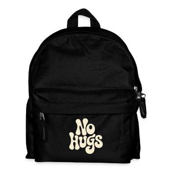 Pas de câlins s’il te plaît garde tes distances câlins antisociaux - Sac à dos Enfant - noir - Devant