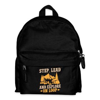 Girl Scout Leader Step Lead & Explore Scout - Kinder Rucksack - Schwarz - Vorne