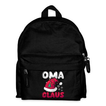 Santa Claus Grandma Claus Christmas - Kids' Backpack - black - Front