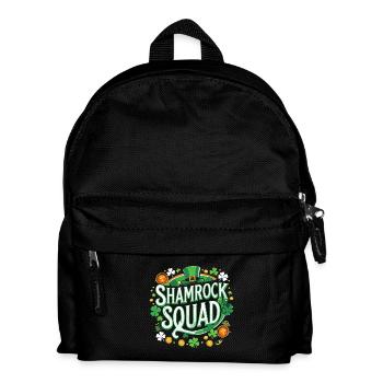 Shamrock Squad: Grünzauber - Kinder Rucksack - Schwarz - Vorne
