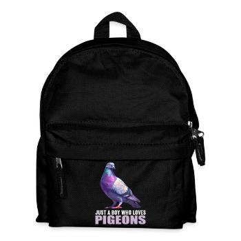 Pigeons Pigeon - Kids' Backpack - black - Front