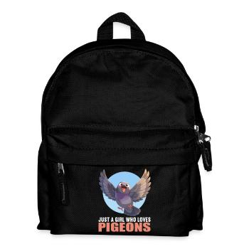 Pigeons Pigeon - Kids' Backpack - black - Front