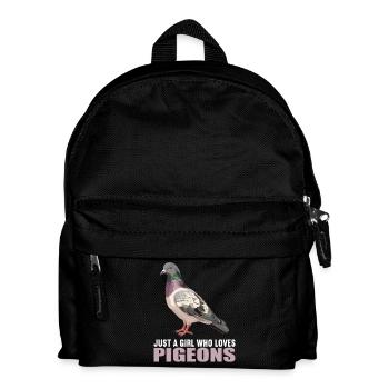 Pigeons Pigeon - Kids' Backpack - black - Front