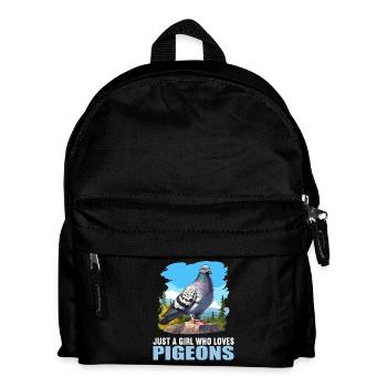 Pigeons Pigeon - Kids' Backpack - black - Front