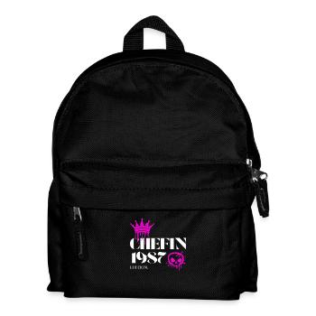Édition Chefin 1987 – 38e anniversaire Déclaration - Sac à dos Enfant - noir - Devant