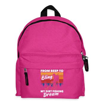 Metal detector - Kids' Backpack - fuchsia - Front