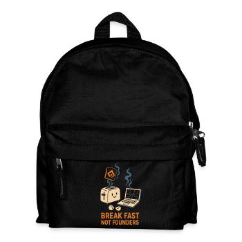 Startup-gründer Survivor Burnout Recover - Kinder Rucksack - Schwarz - Vorne