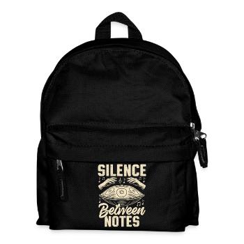 Silence Between Notes - Kinder Rucksack - Schwarz - Vorne