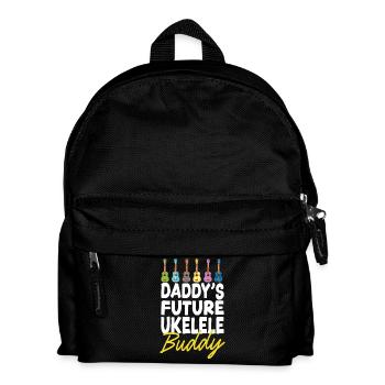 Hawaiian Ukulele Uke Daddy's - Kids' Backpack - black - Front