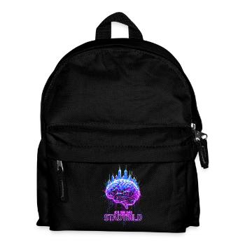 Je suis le paysage urbain - Cerveau néon - Sac à dos Enfant - noir - Devant