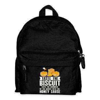 Goûte le filet biscuit miel - Sac à dos Enfant - noir - Devant