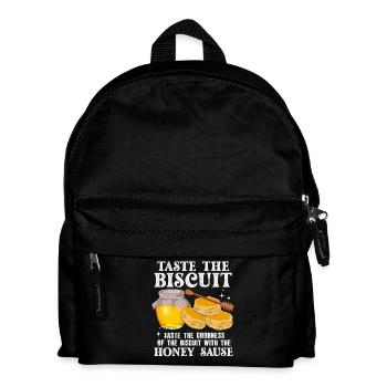 Délice de biscuit au miel - Sac à dos Enfant - noir - Devant