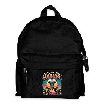 Le créateur Musubi est là - Sac à dos Enfant - noir - Devant