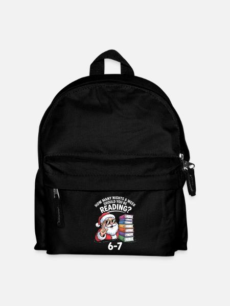 Christmas reading 6-7 nights - Kids' Backpack - black