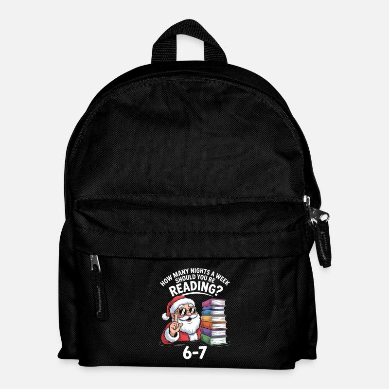 Christmas reading 6-7 nights - Kids' Backpack - black