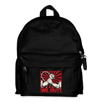 We Out – Racines africaines Fierté de la mélanine Histoire noire - Sac à dos Enfant - noir - Devant