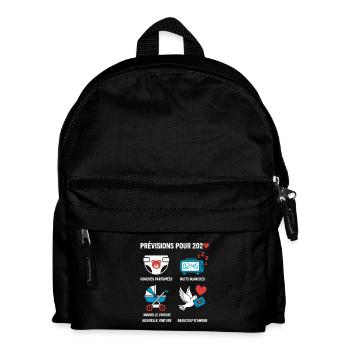 soon Dad 2026 Announcement Humor Future Dad 2026 - Kids' Backpack - black - Front