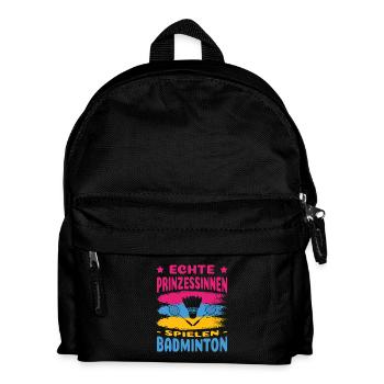 Joueur de badminton offre des tenues de badminton - Sac à dos Enfant - noir - Devant