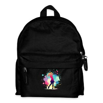 Golf, Golfeur, Golfeuse Femme, Golf Graphique - Sac à dos Enfant - noir - Devant