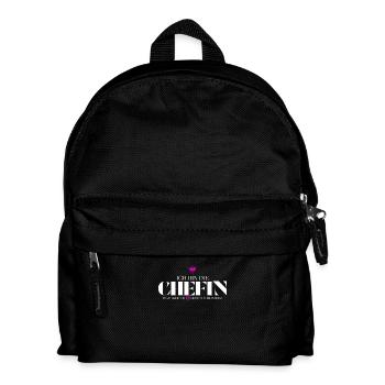 Équipe J’ai de la patience - Sac à dos Enfant - noir - Devant