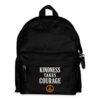 Sympathie anti-harcèlement, Lève-toi - Sac à dos Enfant - noir - Devant