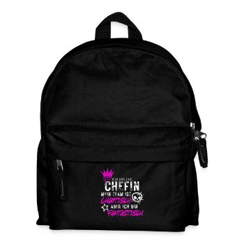 Chefin chaotisches Team fantastisch Spruch - Sac à dos Enfant - noir - Devant