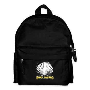 Buen Camino 2026 | Way of St. James, Pilgrims, Santiago - Kids' Backpack - black - Front