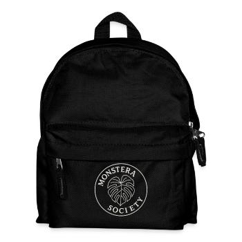 Monstera Society Plant Lovers - Kids' Backpack - black - Front
