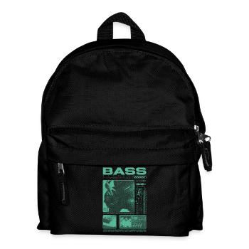 Bassiste amateur de basse Streetwear - Sac à dos Enfant - noir - Devant
