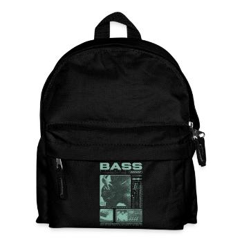 Bassiste amateur de basse Streetwear - Sac à dos Enfant - noir - Devant