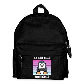 Controller Penguin Gaming - Kids' Backpack - black - Front