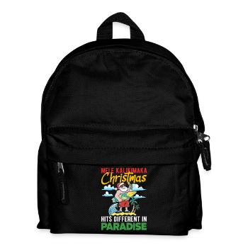 Mele Kalikimaka Hawaiian Christmas - Kids' Backpack - black - Front