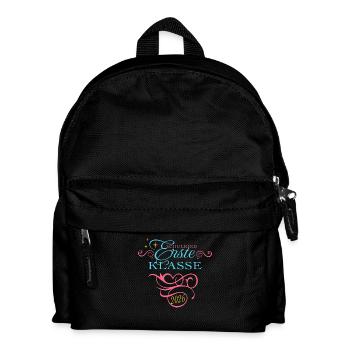 School Child 2026 - School Enrollment - First Grade - Kids' Backpack - black - Front