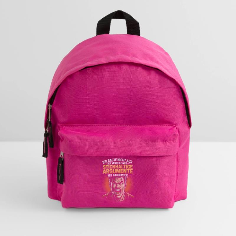 Valid arguments comic man Kids' Backpack