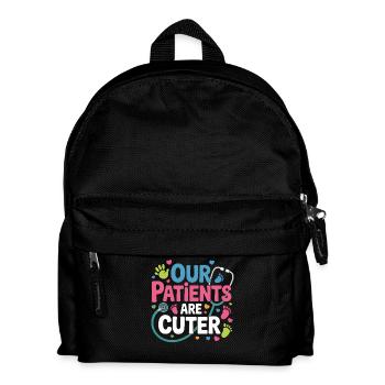 Our patients are sweeter - Kids' Backpack - black - Front