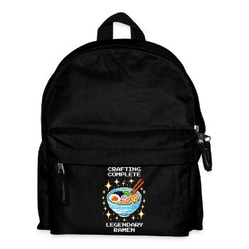Crafting Done: Legendary Ramen - Kids' Backpack - black - Front
