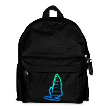 Windsurfing Windsurfer Kids Men Windsurf - Kids' Backpack - black - Front