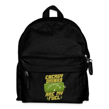 Energy Drinks Are My Fuel - Kinder Rucksack - Schwarz - Vorne