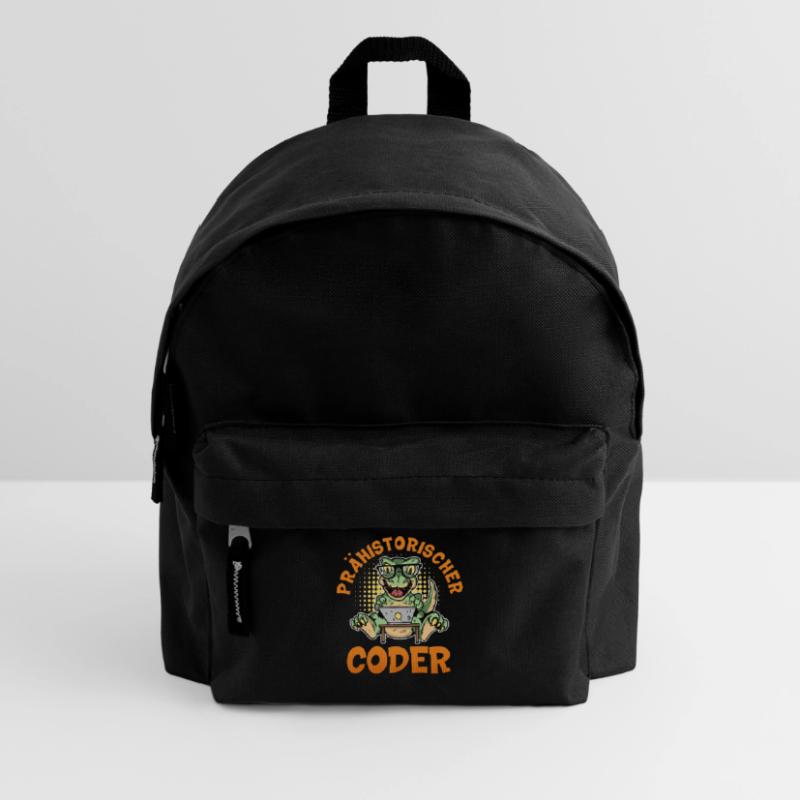 Coding PRÄHISTORISCHER CODER Lustiges Kinder Rucksack